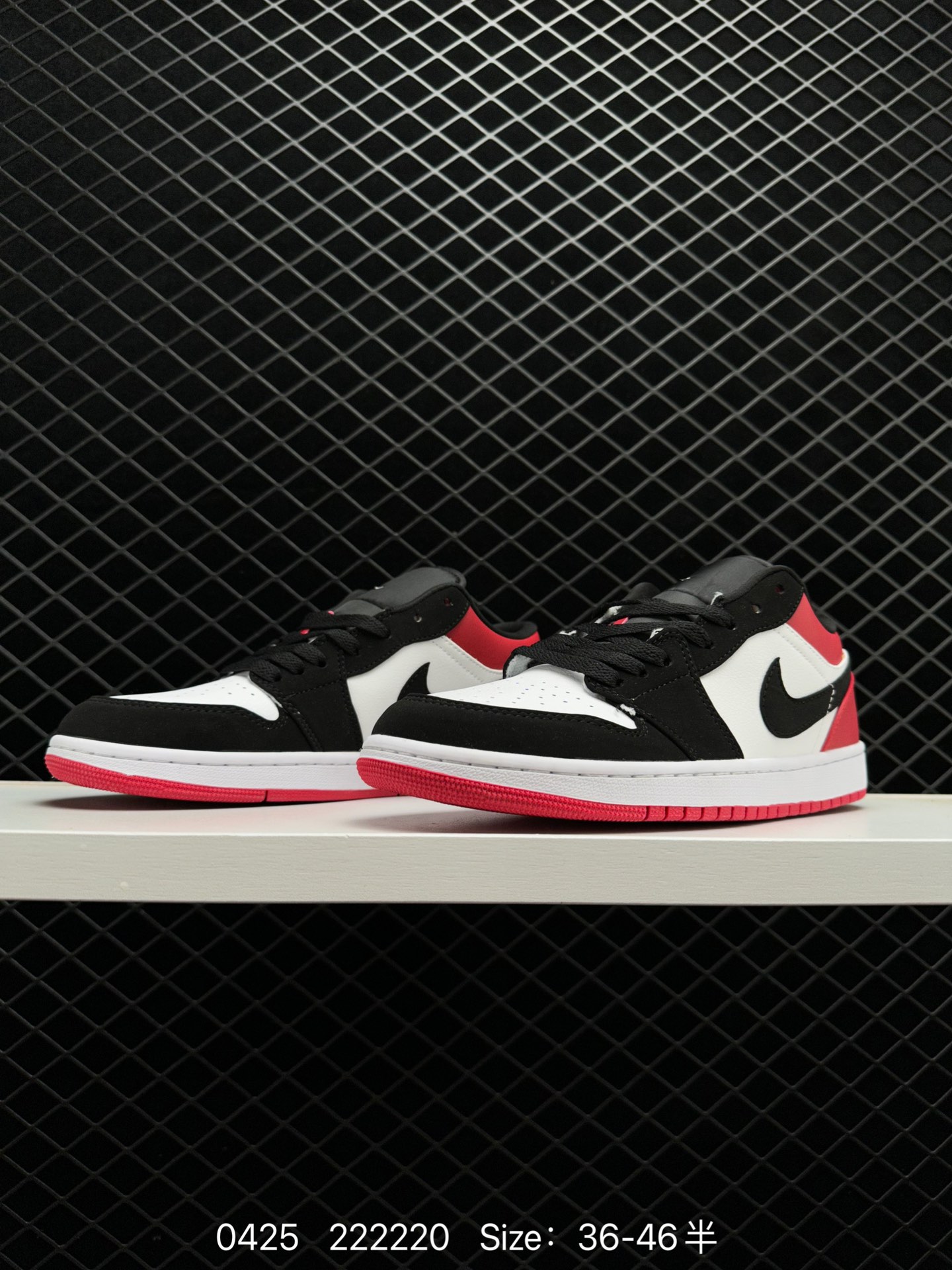Air Jordan 1 Low “Black Toe”